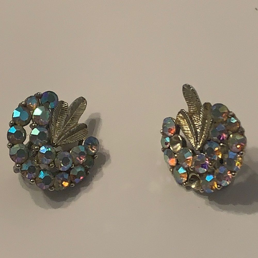 Cora Clip On Earrings Vintage